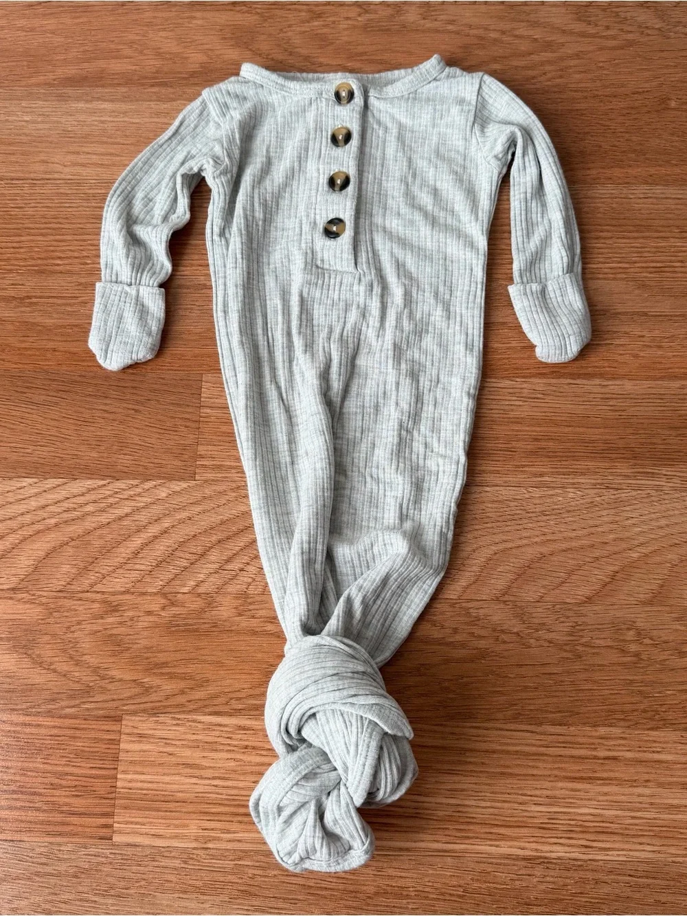 Lou Lou & Co Newborn Knotted Gown